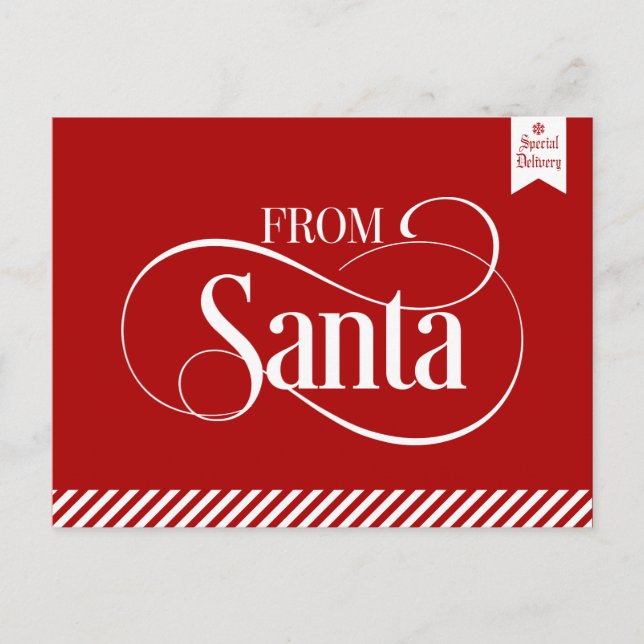 Festiva De la postal de vacaciones de los Navidades de San (Anverso)