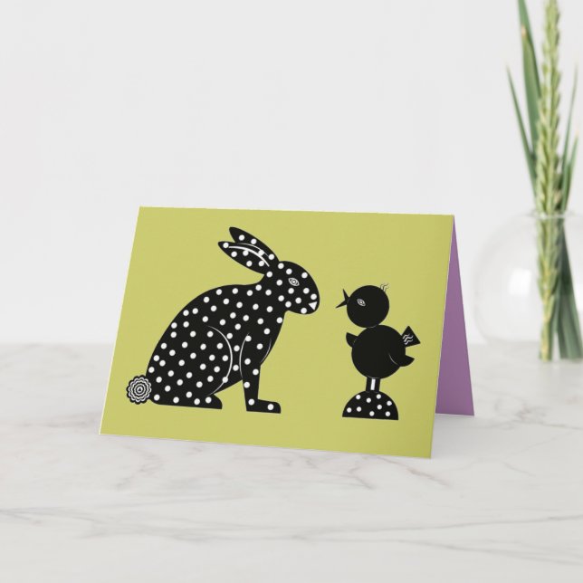 Festiva © de la tarjeta de Pascua Martzkin M. 2012 Martz (Anverso)