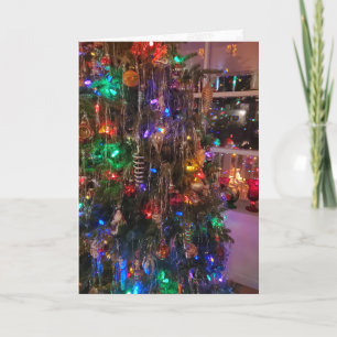 Festiva Deck The Halls Personaliza La Tarjeta De Navidades
