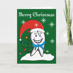 Festiva Decoraciones dentarias de la tarjeta dental de los