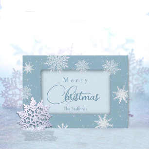 Festiva Dejen que neven la tarjeta de Navidades
