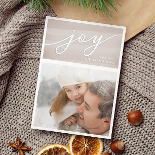 Festiva Delicate Joy   Tarjeta fotográfica de vacaciones