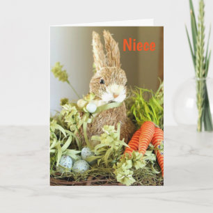 FESTIVA DESEO DE PASCUA PARA LA TARJETA DE FIESTAS DE MI *