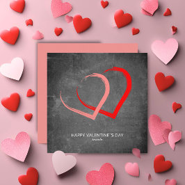 Festiva Día moderno del ` s de la tarjeta del día de San