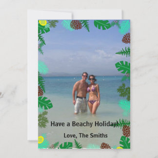Festiva ¡Disfruta unas vacaciones en la playa! | Tarjeta d