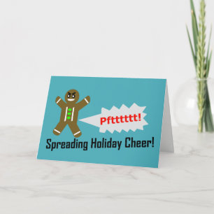 Festiva DIY - Tarjeta de Navidades - Hombre de pan de jeng