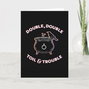 Festiva Doble Doble Trabajo y Problemas / Tarjeta Doblada