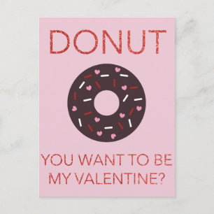 Festiva Donut, ¿quieres ser mi San Valentín? Postal divert
