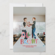 Doodle colorido Todo es tarjeta de Navidades brill