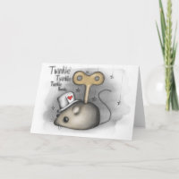 Dormouse - tarjeta de Alicia