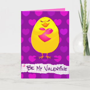 Festiva Dulce chica enamorada de mensaje, tarjeta