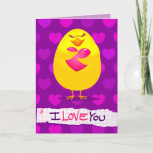 Festiva Dulce chica enamorada de mensaje, tarjeta de salud