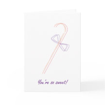 Dulce tarjeta de esbozo de golosinas