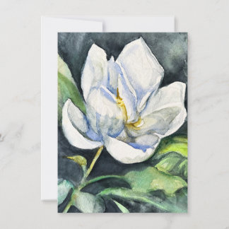 Festiva Dulce tarjeta de vacaciones Magnolia de Septiembre