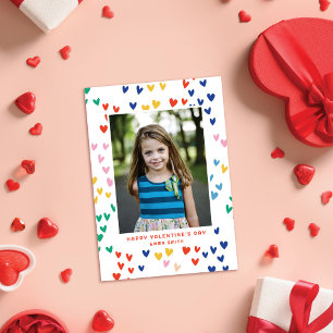 Festiva Dulce tarjeta fotográfica El día de San Valentín R