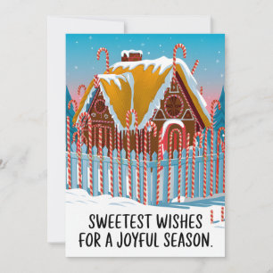 Festiva Dulces deseos - Tarjeta de Navidades