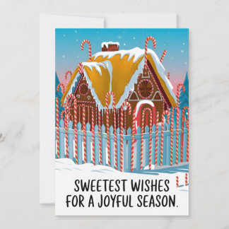 Festiva Dulces deseos - Tarjeta de Navidades