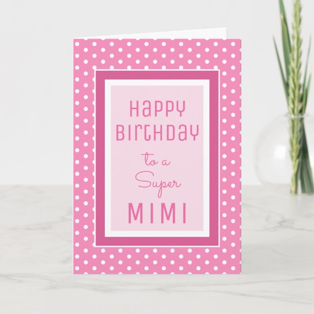 Festiva ¡Dulces sentimientos! Tarjeta de cumpleaños Super  (Anverso)