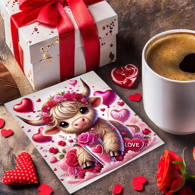 Festiva Dulces Sinceros Tarjeta del Día de San Valentín de (Subido por el creador)