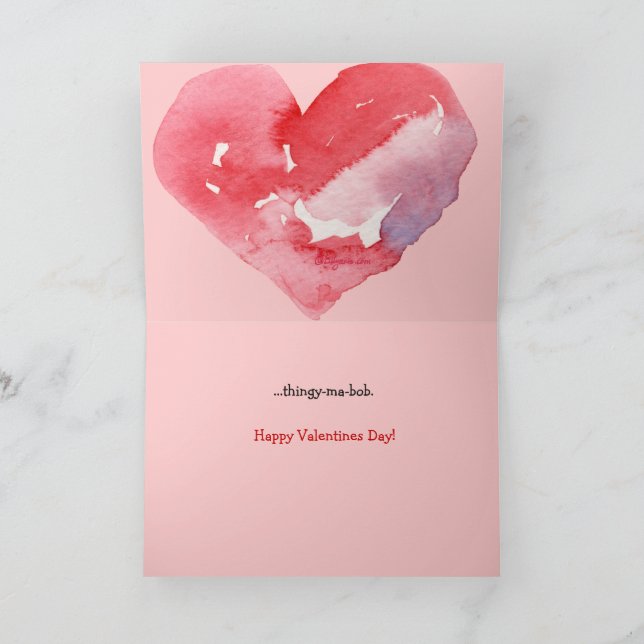 Festiva El amor es...... Tarjeta de San Valentín (Interior)
