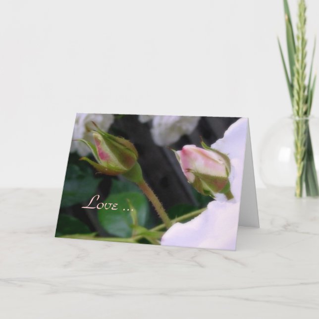 Festiva El amor es… tarjeta romántica de la tarjeta del (Anverso)