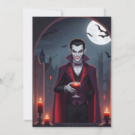 Festiva El Delite de Drácula – Tarjeta de Felicitación de