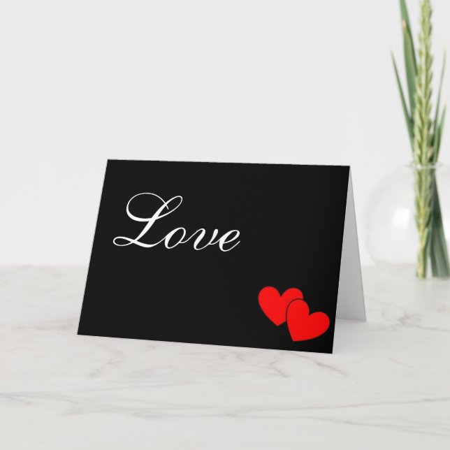 Festiva El día de San Valentín, tarjeta (Anverso)