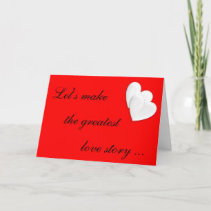 Festiva El día de San Valentín, tarjeta