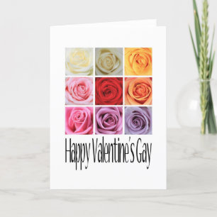 Festiva El gay de la tarjeta del día de San Valentín