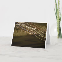 El invierno enciende la tarjeta abstracta del día