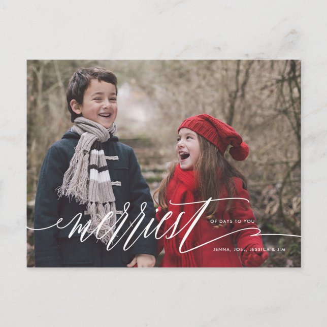 Festiva El más feliz de la postal del día de fiesta del (Anverso)