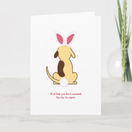 Festiva El perro gordo hace una prueba para ser tarjeta de