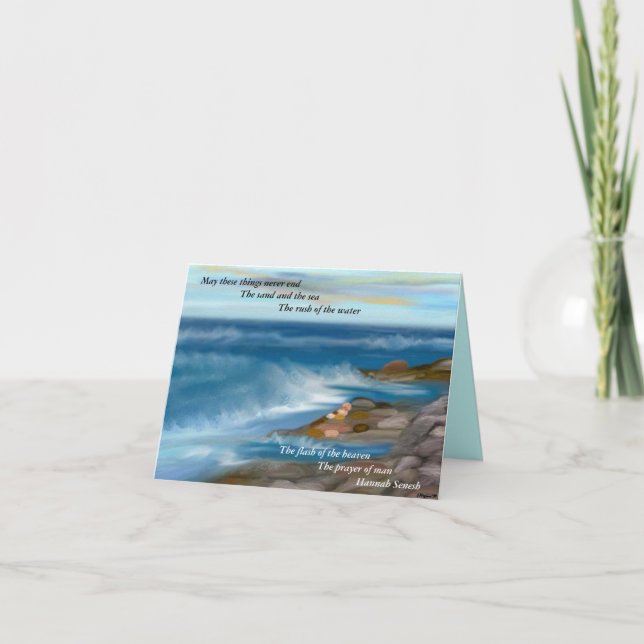 Festiva El rezo de la tarjeta del Passover del hombre (Anverso)