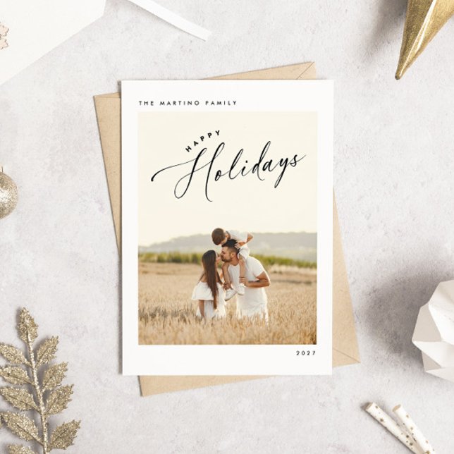 Festiva Elegante Moda Feliz Festividad Tarjeta de Navidade (Subido por el creador)