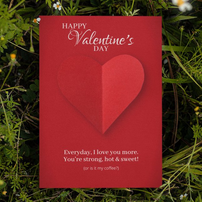 Festiva Elegante tarjeta de El día de San Valentín Cheeky  (Subido por el creador)