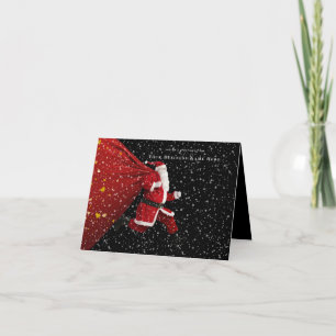 Festiva Elegante tarjeta de felicitación corporativa de va
