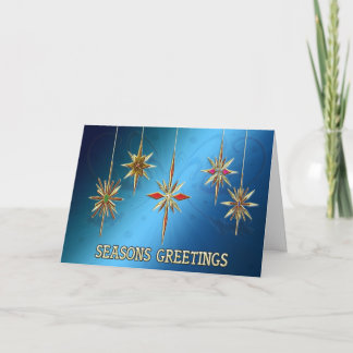 Festiva Elegante tarjeta de felicitaciones para las tempor