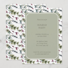 Festiva Elegante tarjeta de Navidades familiares | Collage