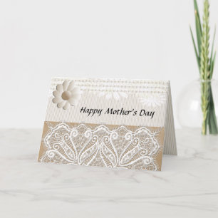 Festiva Elegante tarjeta del día de la madre de la manía n