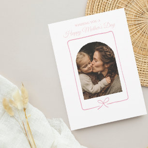 Festiva Elegante tarjeta personalizada del Día de la Madre