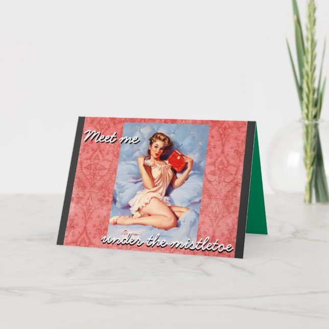 Festiva Encuéntrame... tarjeta de felicitación de Navidade (Anverso)