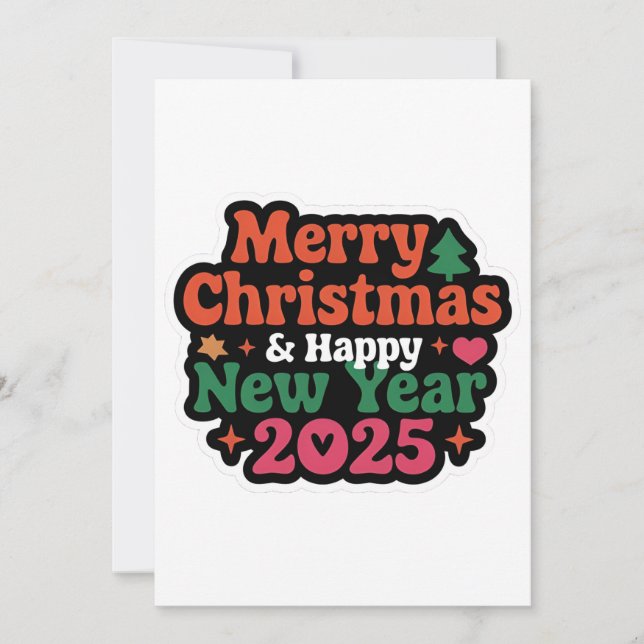 Festiva Enviar una chispa de alegría: Tarjeta plana de vac (Anverso)