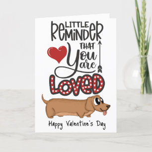Festiva Eres amado...Un San Valentín de la tarjeta del per