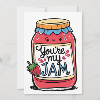 Festiva Eres mi tarjeta personalizada de mermelada