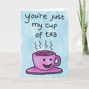 Festiva Eres mi Té - Tarjeta Día de San Valentín / Amor
