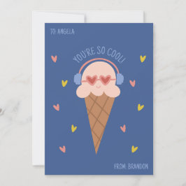 Festiva Eres muy genial Tarjeta del día de San Valentín pe