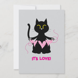 Festiva ¡ES AMOR! - Graciosa tarjeta de felicitación para 