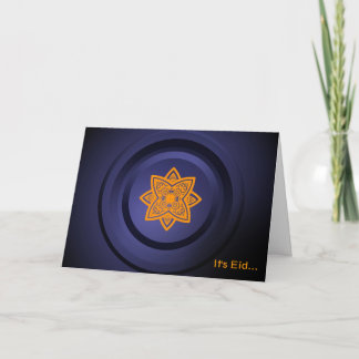 Festiva Es Eid - tarjeta de felicitación islámica