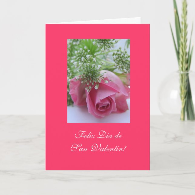 Festiva Español: Diámetro San Valentin del día de tarjeta (Anverso)