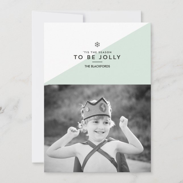 Festiva 'Esta es la temporada para ser feliz tarjeta de Na (Anverso)